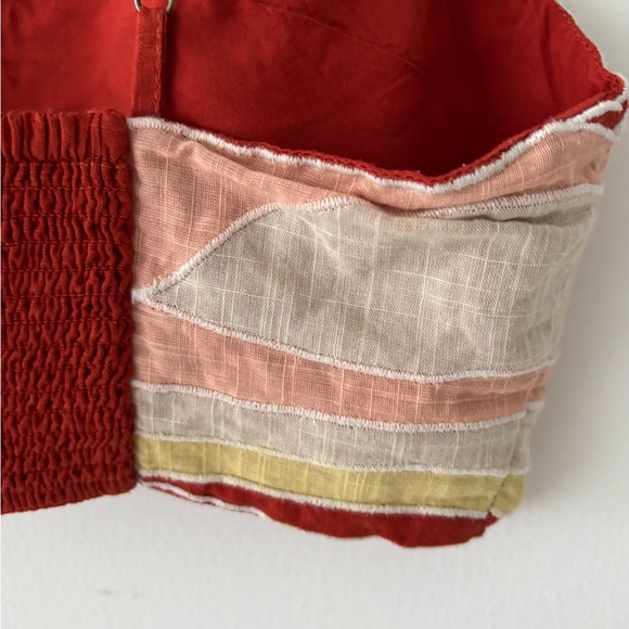 NWOT Free People Lotus Appliqué halter top crop top size M - Picture 5 of 11